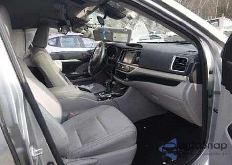 2017 Toyota Highlander Le Plus from USA, damaged, VIN 5TDZZRFH6HS207290